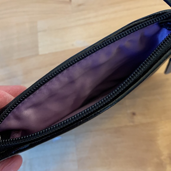 COACH Black Horse & Carriage Logo Wristlet - Picture 6 of 7